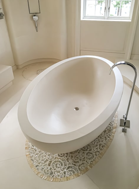 Bespoke bathroom detail