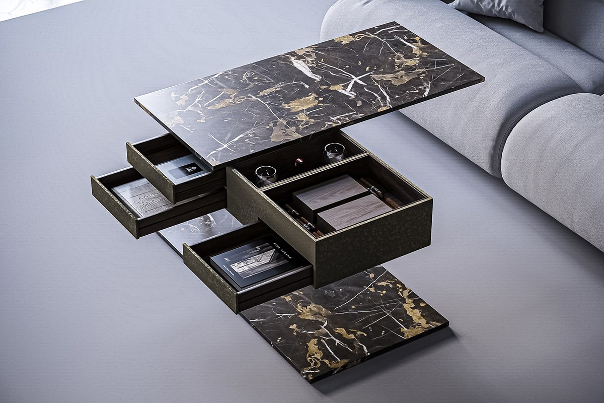 Studio Celiberti aenigma soggiorno bespoke living space, view 05