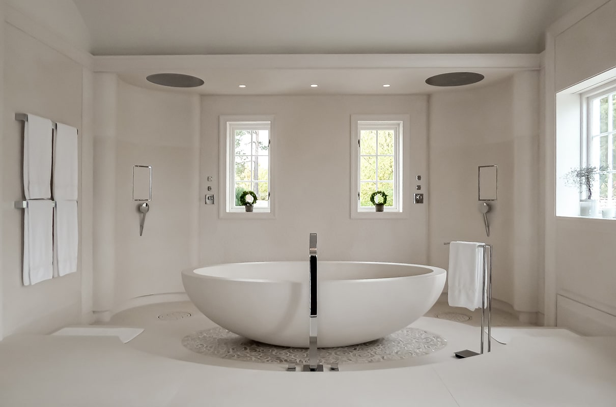 Studio Celiberti luxury bathroom interior, view 04