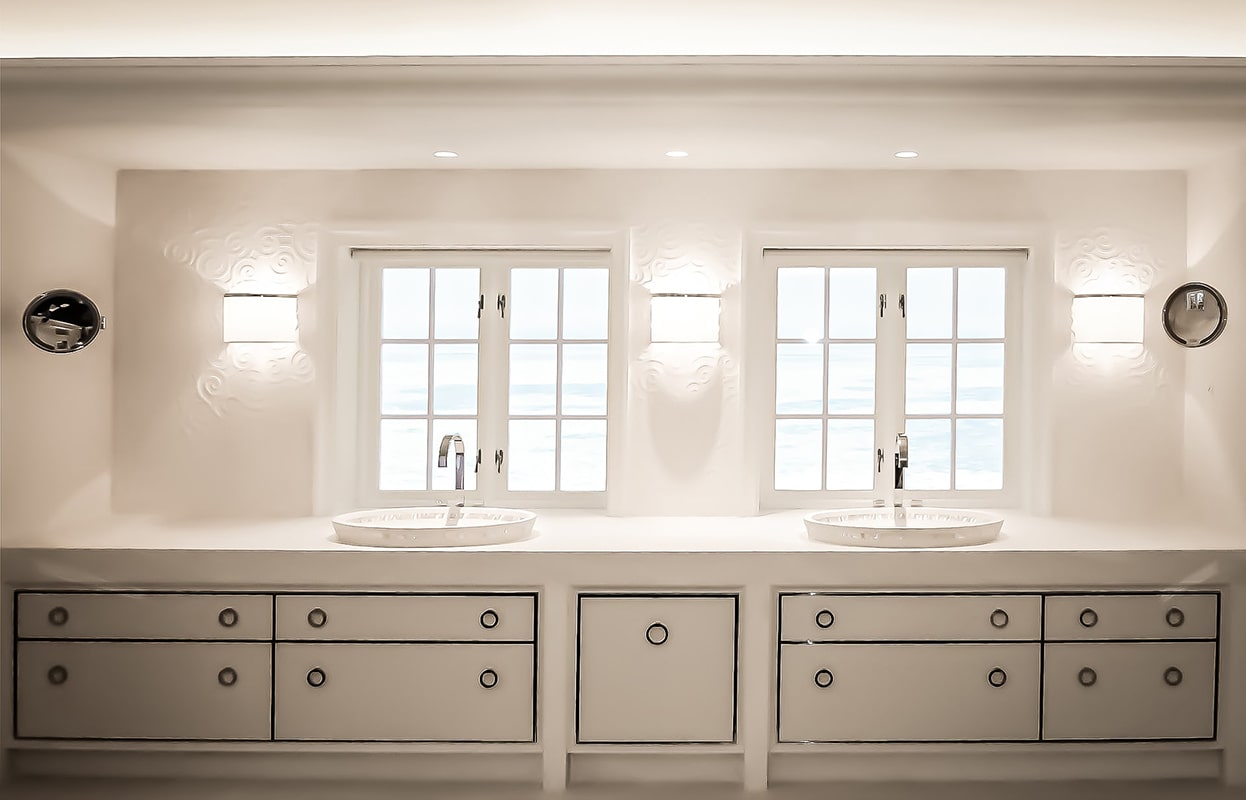 Studio Celiberti luxury bathroom interior, view 06
