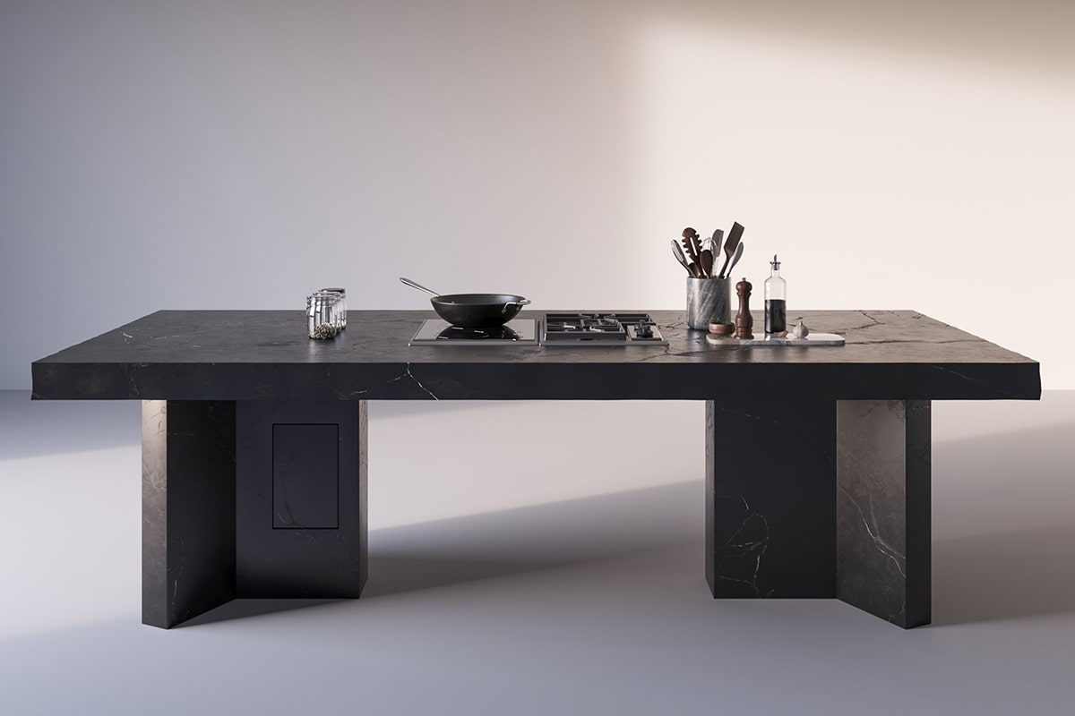 Studio Celiberti origin electric fireplace, view 02