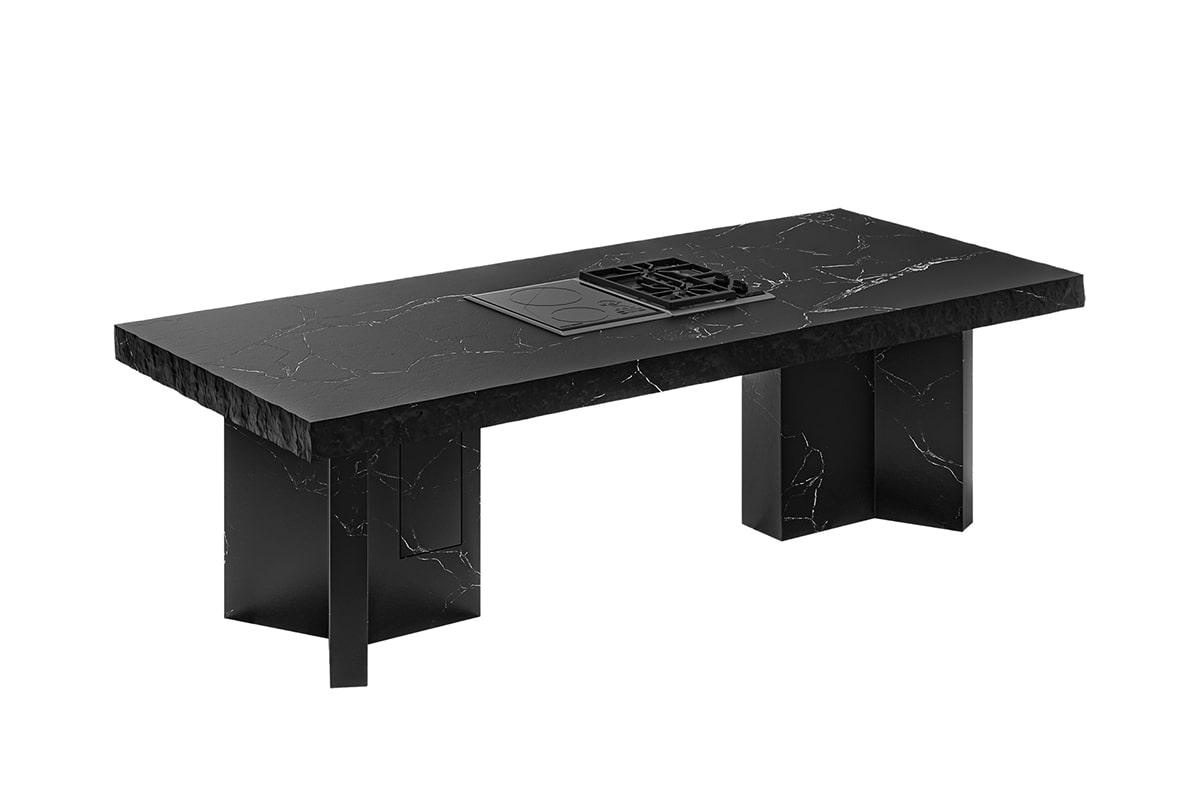 Studio Celiberti origin electric fireplace, view 05