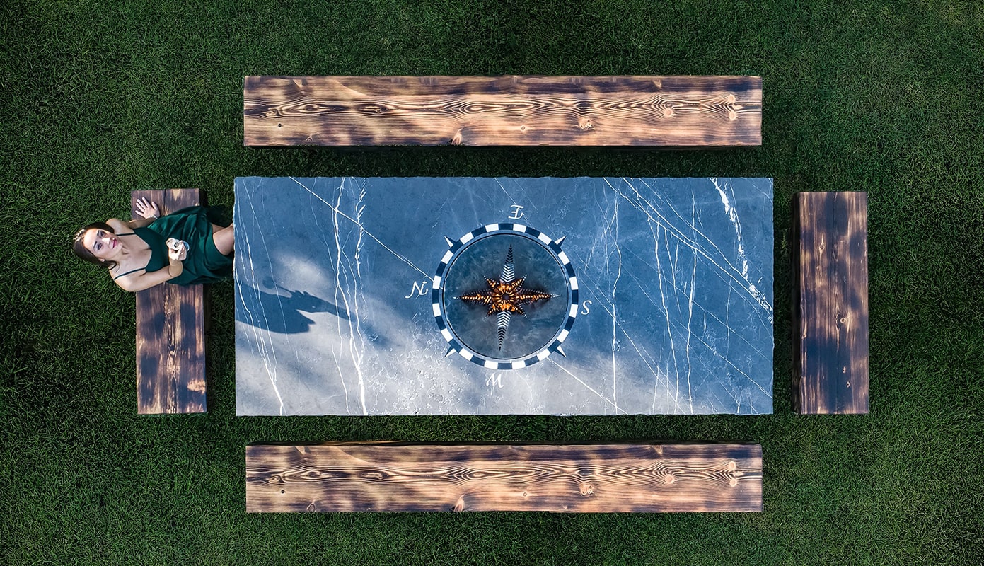 Studio Celiberti origin fuoco fireplace, view 01