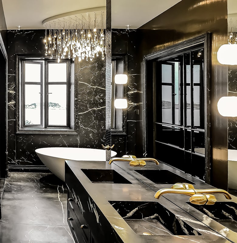 Studio Celiberti luxury spa interior, view 09